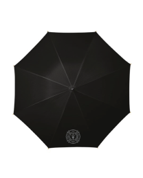 Pocket Umbrella -Black, Grijs logo.